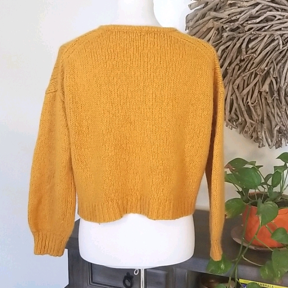 NWOT Madewell Alpaca Crop Sweater - Picture 2 of 8